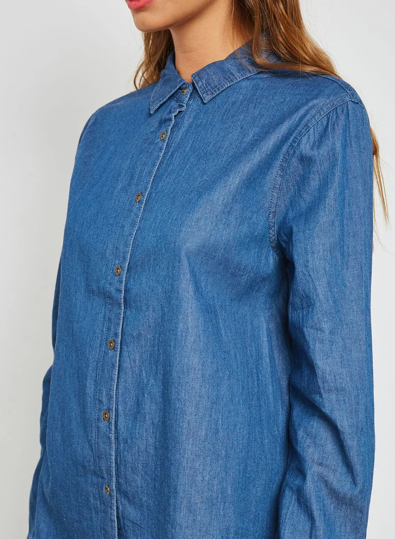 FOREVER 21 Chambray Shirt