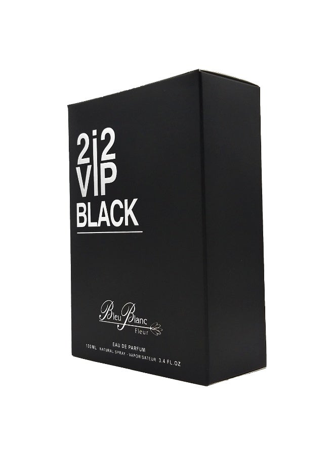 Bleu Blanc Fleur 22 VIP Black For Men EDP 100ml - Image 4