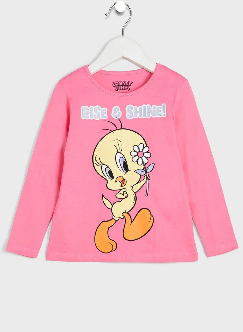 Warner Bros Kids Tweety Pyjama Set