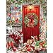 Springbok Home for The Holidays 500 Piece Jigsaw Puzzle Colorful Illustration of Red Cabin Door Decorated for The Holidays - Image 3