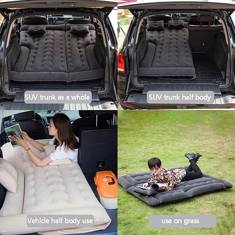 Car Air Bed for Kia Soul Seltos NIRO Sportage EV6 EV9 Sorento Telluride Carnival,Portable Air Mattress Thicker Bed Mattress Travel Inflatable Mattress Travel Camping Air Cushion Accessories - Image 5
