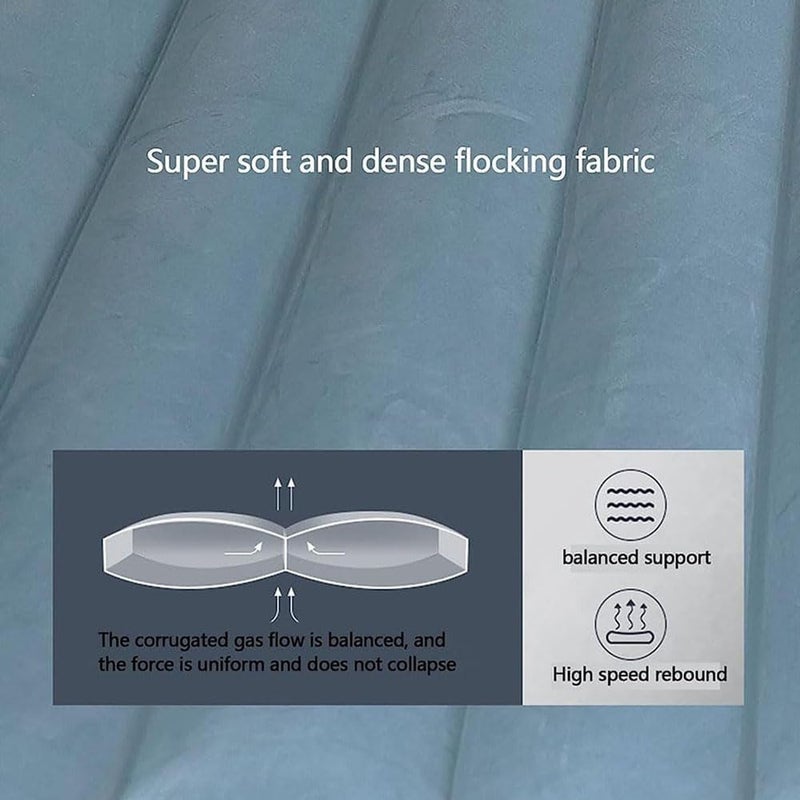 Car Air Bed for Kia Soul Seltos NIRO Sportage EV6 EV9 Sorento Telluride Carnival,Portable Air Mattress Thicker Bed Mattress Travel Inflatable Mattress Travel Camping Air Cushion Accessories - Image 3