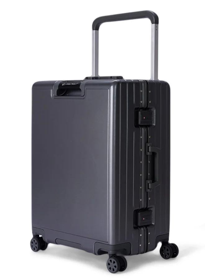 LIMRA Travel Bags From Limra Made Of PC , Consisting of Two Pieces , Size 21"-25" Inches, Grey Color