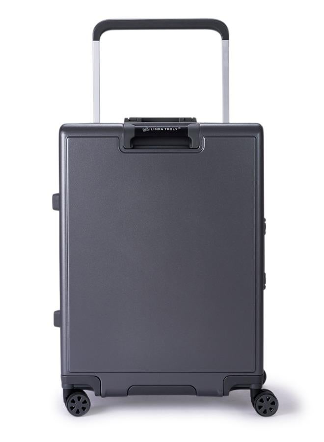 LIMRA travel bags from limra made of pc , consisting of two pieces , size 21"-25" inches, grey color - Image 5