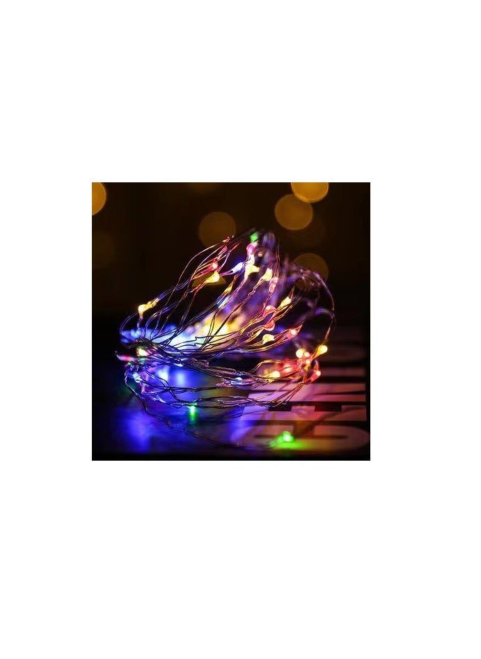 Mei Lifestyle 3m Long Multicolor String Lights with Batteries 20 LED Decorative Lights  - Image 1