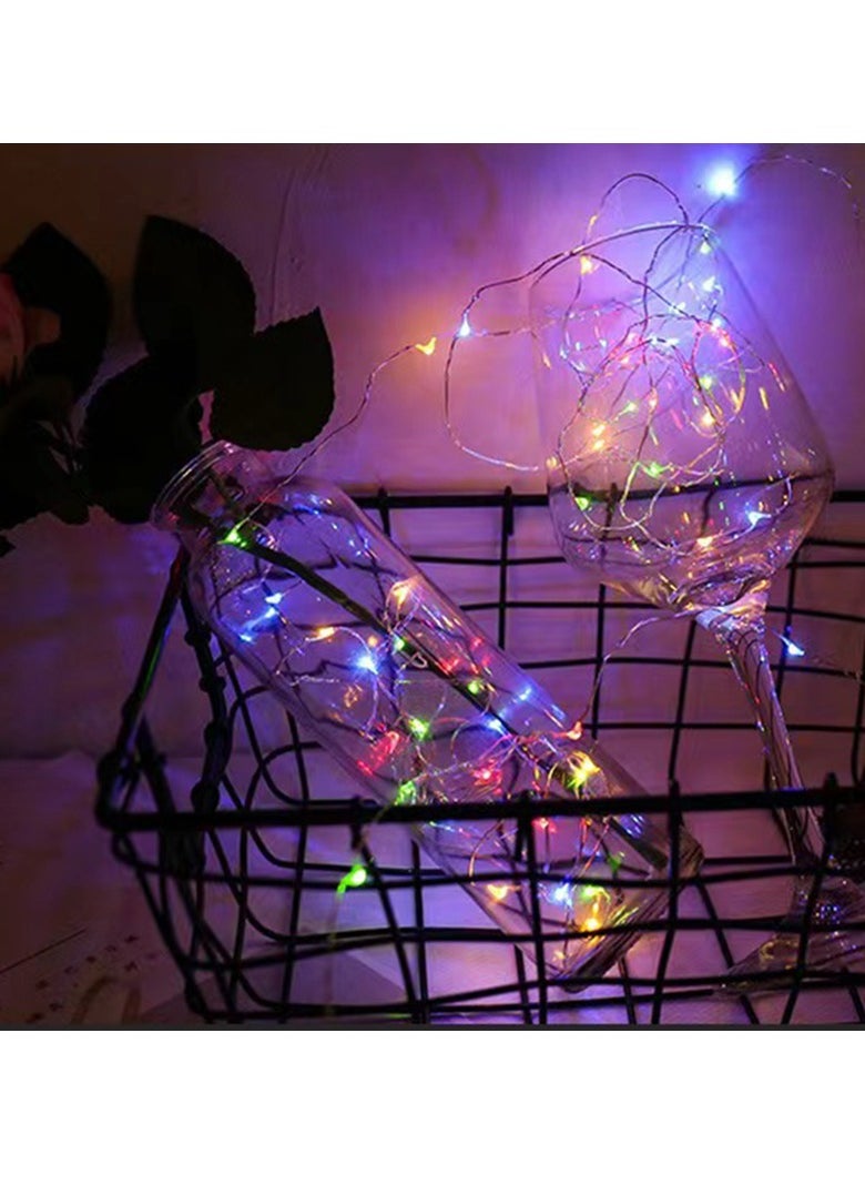 Mei Lifestyle 3m Long Multicolor String Lights with Batteries 20 LED Decorative Lights  - Image 2