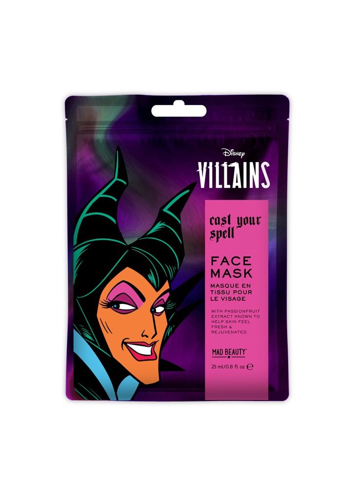 Mad Beauty أشياء جميلة من UrbanHaul X Mad Beauty قناع وجه تجميلي من شخصيات الشر ماليفيسنت