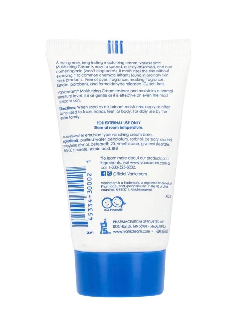 Vanicream Moisturizing Cream For Sensitive Skin Fragrance Free 2 oz (57 g) - Image 2