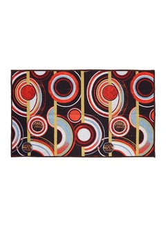 Status Contract Taba Rug Multicolour with Anti Skid Backing, 121 X 182 Cm  - Image 2