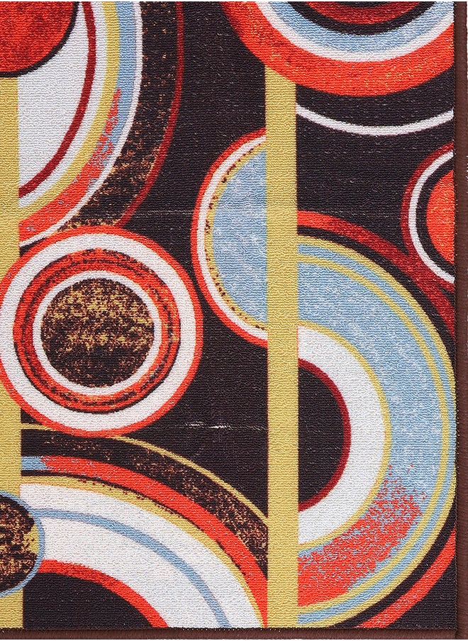 Status Contract - Taba Rug Multicolour with Anti Skid Backing, 121 X 182 Cm - Image 1