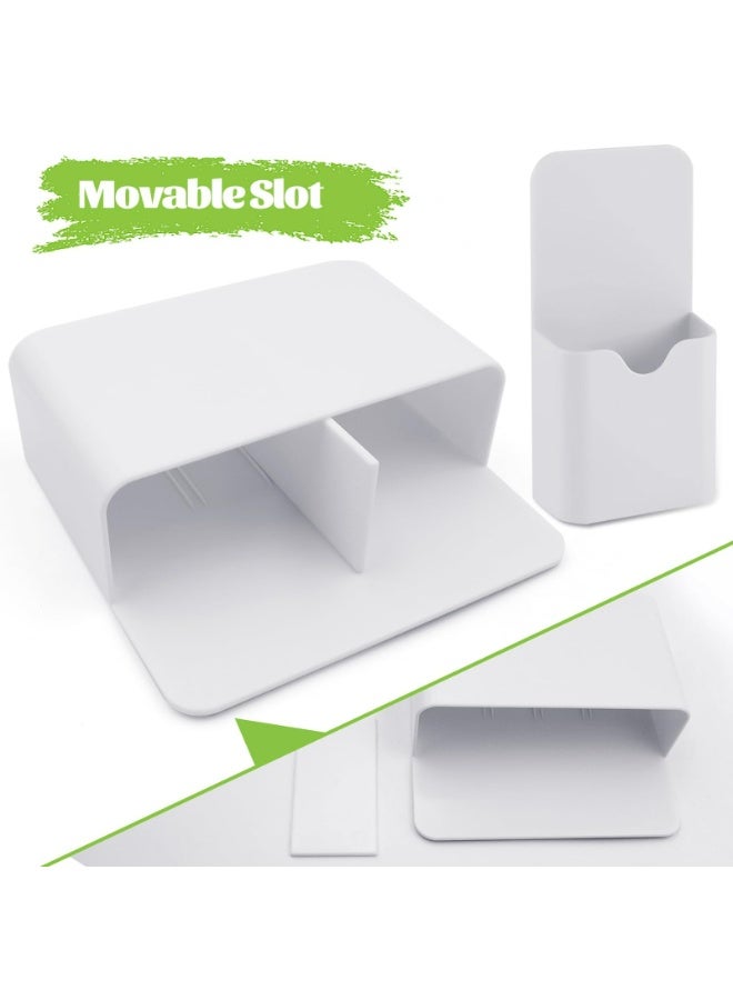 2-Pack Magnetic Pen Holders - Adjustable ABS Organizer with Full-Back Magnet for Whiteboard, Fridge, Lockers - Image 3