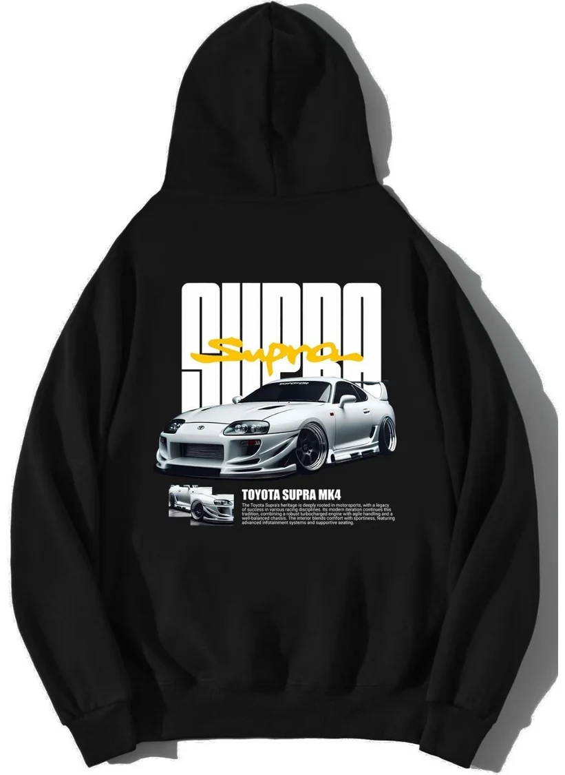 BRZ Collection Unisex Oversize Toyota Supra Mk4 Hoodie