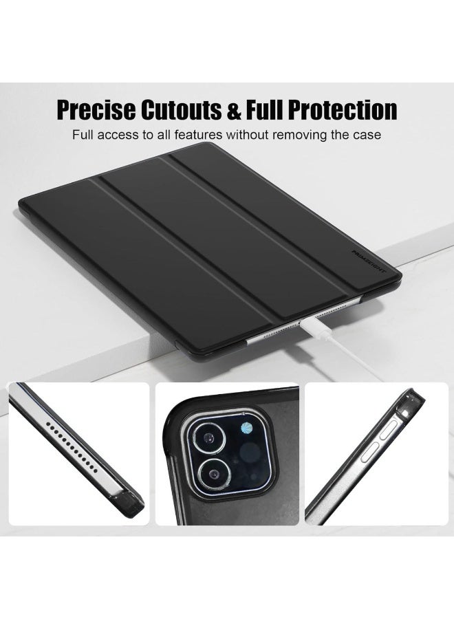 PRIMEEIGHT iPad Case Pro 13 inch (2024/2025) Shockproof Curved Edges apple case Anti Scratch protective case Black - Image 4