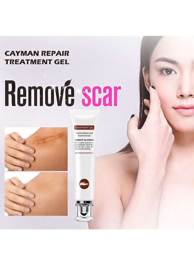 Vibrant Glamour - Crocodile Scar Repair Cream, herbal plant extracts repair scars, activate cell vitality, and restore skin to a youthful state from the inside out, 20g - Image 1