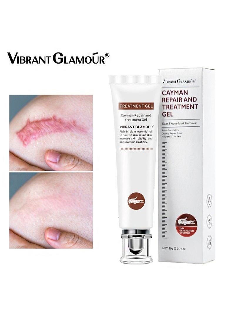 Vibrant Glamour - Crocodile Scar Repair Cream, herbal plant extracts repair scars, activate cell vitality, and restore skin to a youthful state from the inside out, 20g - Image 1