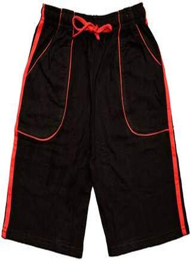 شورتات أوكارا للأطفال الرضع (OKR-COTTON-PAIN-SHORTS-BOY-PO3-5-6Y_Multicolored_5-6 Years) - Image 4
