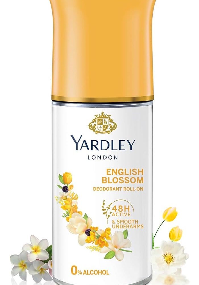 Yardley مزيل العرق رول أون ياردلي لندن إنجليش بلوسوم - 50 مل - Image 1