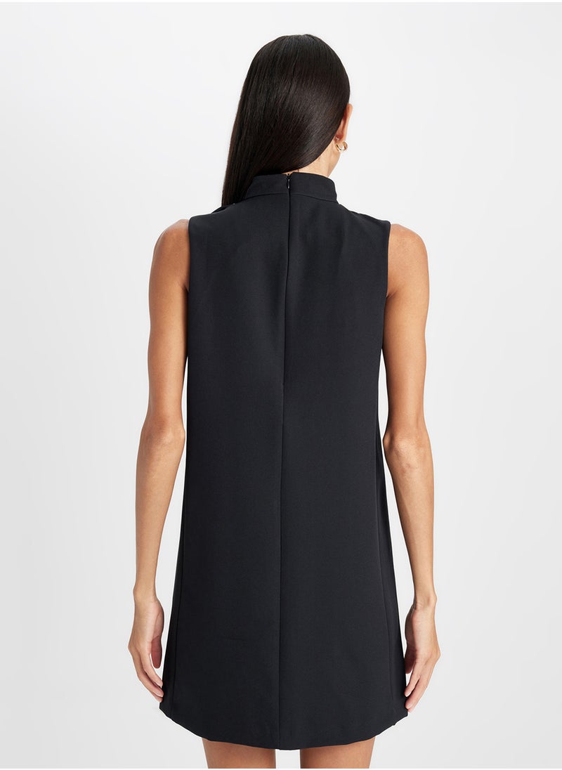 DeFacto Sleeveless Mockneck Dress  - Image 2