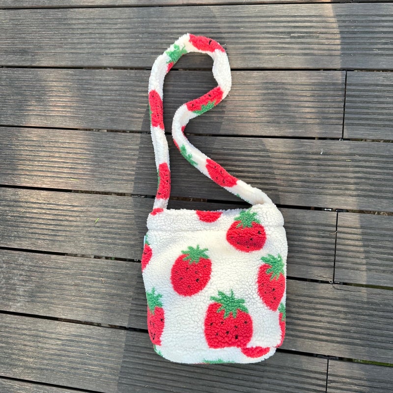 Korean-Style Ins Woolen Material Large Capacity Women'S Tote Bag Commuter Style Lazy Style Single Shoulder Crosbody Bag Trendy - Image 4