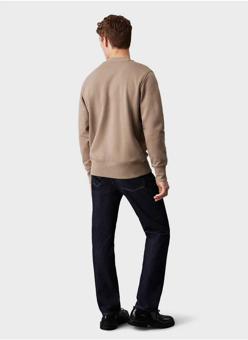 Calvin Klein Jeans Logo Crew Neck Sweatshirt
