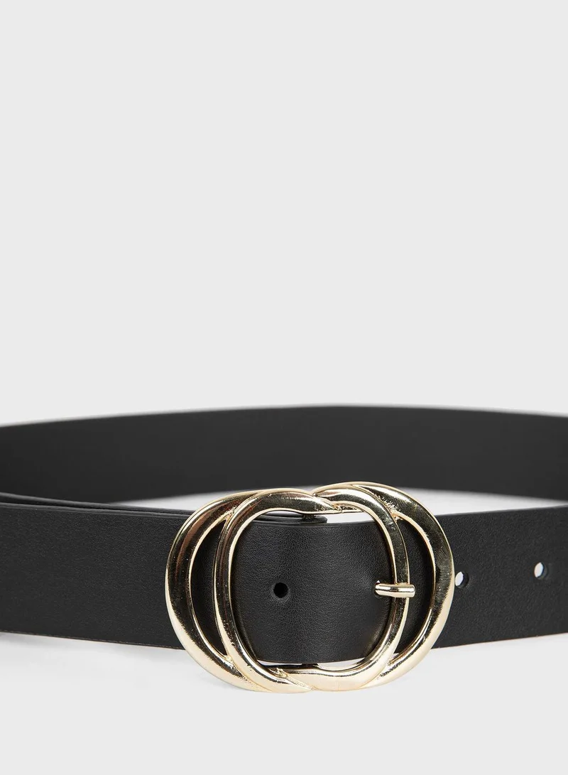 DeFacto Buckle Allocated Hole Belt