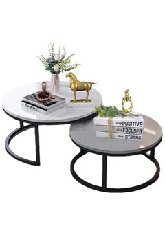 AGD 2 Round Nesting Table For Living Room  - Image 1
