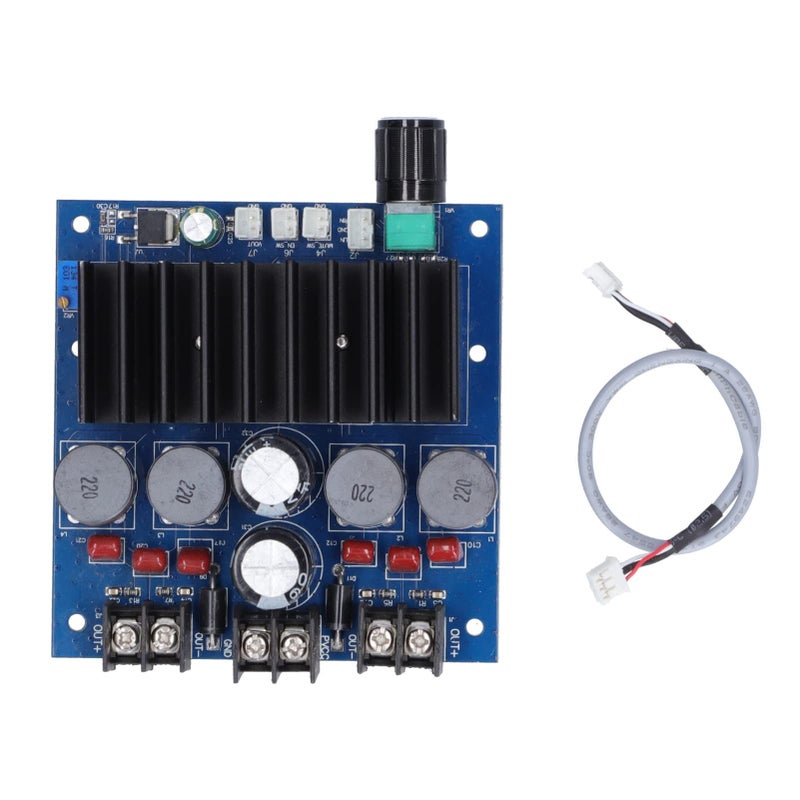 لوحة مكبر الصوت الرقمي TDA7498 100 واط × 2 قناتين مزدوجتين لمسرح منزلي DIY مكبر صوت PCB - Image 4