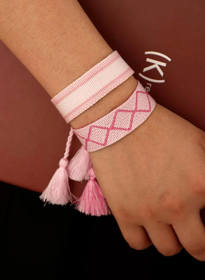 Take Two Take Two 2pcs Weaving bracelet set