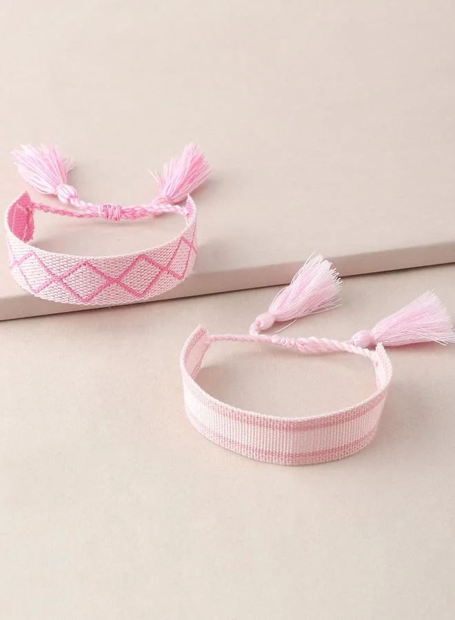 Take Two Take Two 2pcs Weaving bracelet set