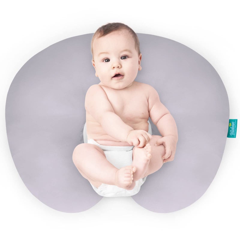 Biloban Nursing Pillow Cover 2 Pack Fit for Boppy Pillow, Breathable & Skin-Friendly Nursing Slipcovers for Breastfeeding Mom, Comfortable & Machine Washable Nursing Covers - Image 2