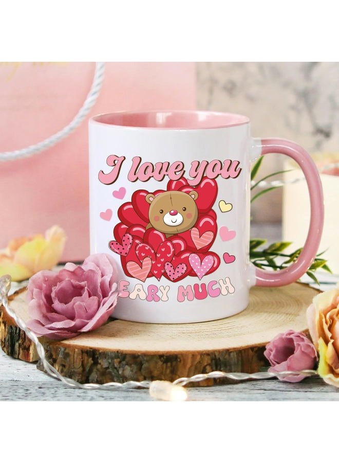 Shejdgart UV DTF Cup Wrap - 20 Sheets Valentines Day UV DTF Cup Wraps for 16 OZ Vintage Cherry Bear UVDTF Decals Waterproof Transfer Stickers for Glass Cups Tumblers DIY Crafts - Image 3