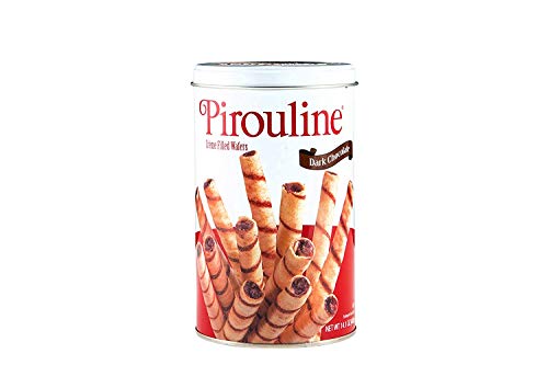 Pirouline Artisan Rolled Wafers - Dark Chocolate - 14 oz - Image 3