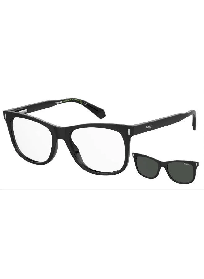 Polaroid Women's UV Protection Sunglasses Pld 6202/Cs Black 42.6 - Lens Size: 53 Mm