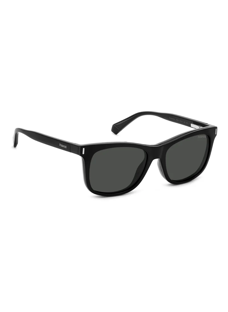 بولارويد Women's UV Protection Sunglasses Pld 6202/Cs Black 42.6 - Lens Size: 53 Mm