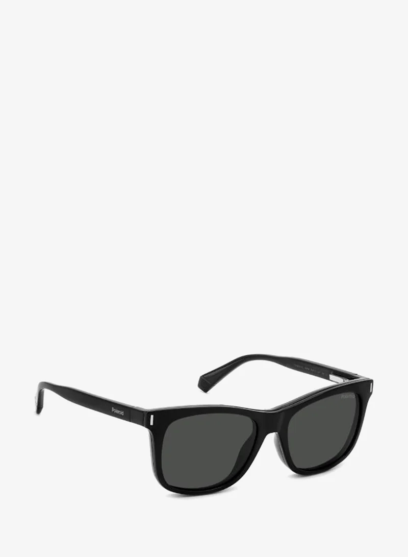 Polaroid Women's UV Protection Sunglasses Pld 6202/Cs Black 42.6 - Lens Size: 53 Mm