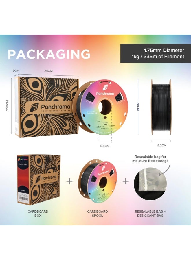 Polymaker Panchroma™ Matte (1.75mm, 1000g) Charcoal Black - Image 3