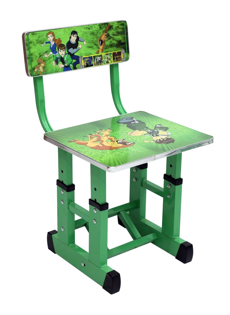 مالتي هوم فيرنيتشر MULTI HOME FURNITURE طقم طاولة وكراسي دراسة تعليمية للأطفال بارتفاع قابل للتعديل MH-ST24 باللون الأخضر  - Image 4