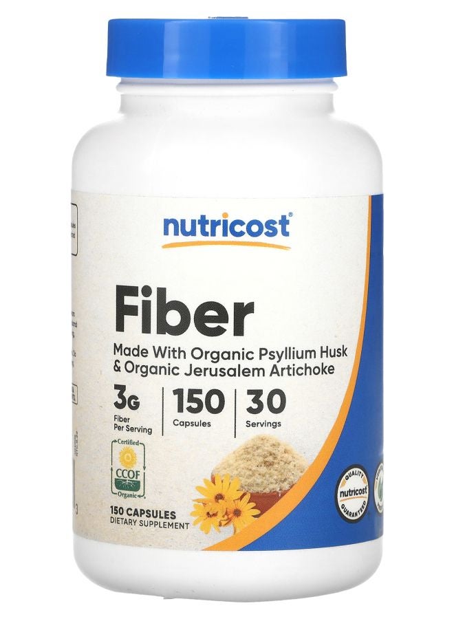 Nutricost Fiber 150 Capsules - Image 1