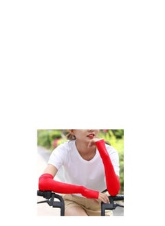JOYROOM JOYROOM JR-CY172 Ice Silk Sleeves Fresh Cool UV Protection Oversleeve(Red)  - Image 2