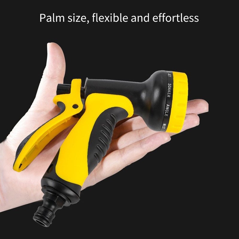 Garden Hose Nozzle Multi-functional Adjustable Nozzle High Pressure Hose Water Sprinkler Nozzle 10 Spray Modes - Image 5
