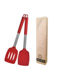 Silicone Shovel Cooking Kitchenware Leakage Shovel Dense Shovel Fried Fish Fried Egg Shovel Non-stick Pan Shovel Stir-frying Pot Silent Shovel