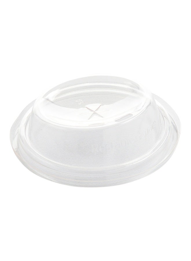 Restaurantware LIDS ONLY: Basic Nature 9,12, 16 Ounce Cold Cup Lids, 1000 2-in-1 Lids For 9, 12, 16 Ounce Drinking Cups - Sturdy, Cups Sold Seperately, Clear PLA Plastic Eco-Friendly Cup Lids  - Image 1