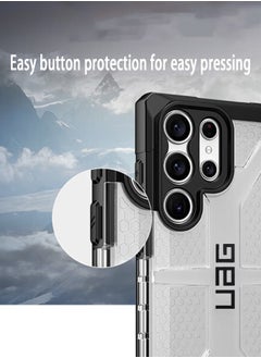 UAG Samsung Galaxy S23 Ultra Case Cover, Military-Grade 1.2m hight Anti-drop Protection, Shockproof Air Guard Corners, Yellowing-Resistant Acrylic Back Cover sport Phone Case accessory protector  - Image 4