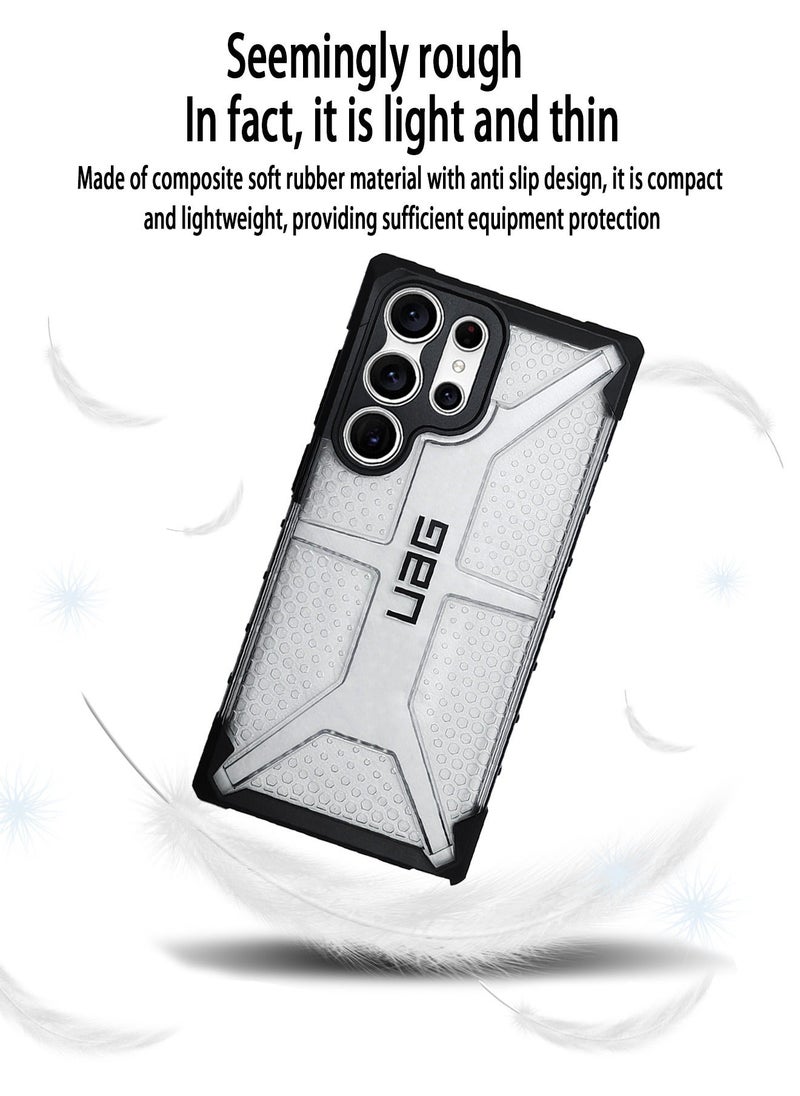 UAG - Samsung Galaxy S23 Ultra Case Cover, Military-Grade 1.2m hight Anti-drop Protection, Shockproof Air Guard Corners, Yellowing-Resistant Acrylic Back Cover sport Phone Case accessory protector - Image 1