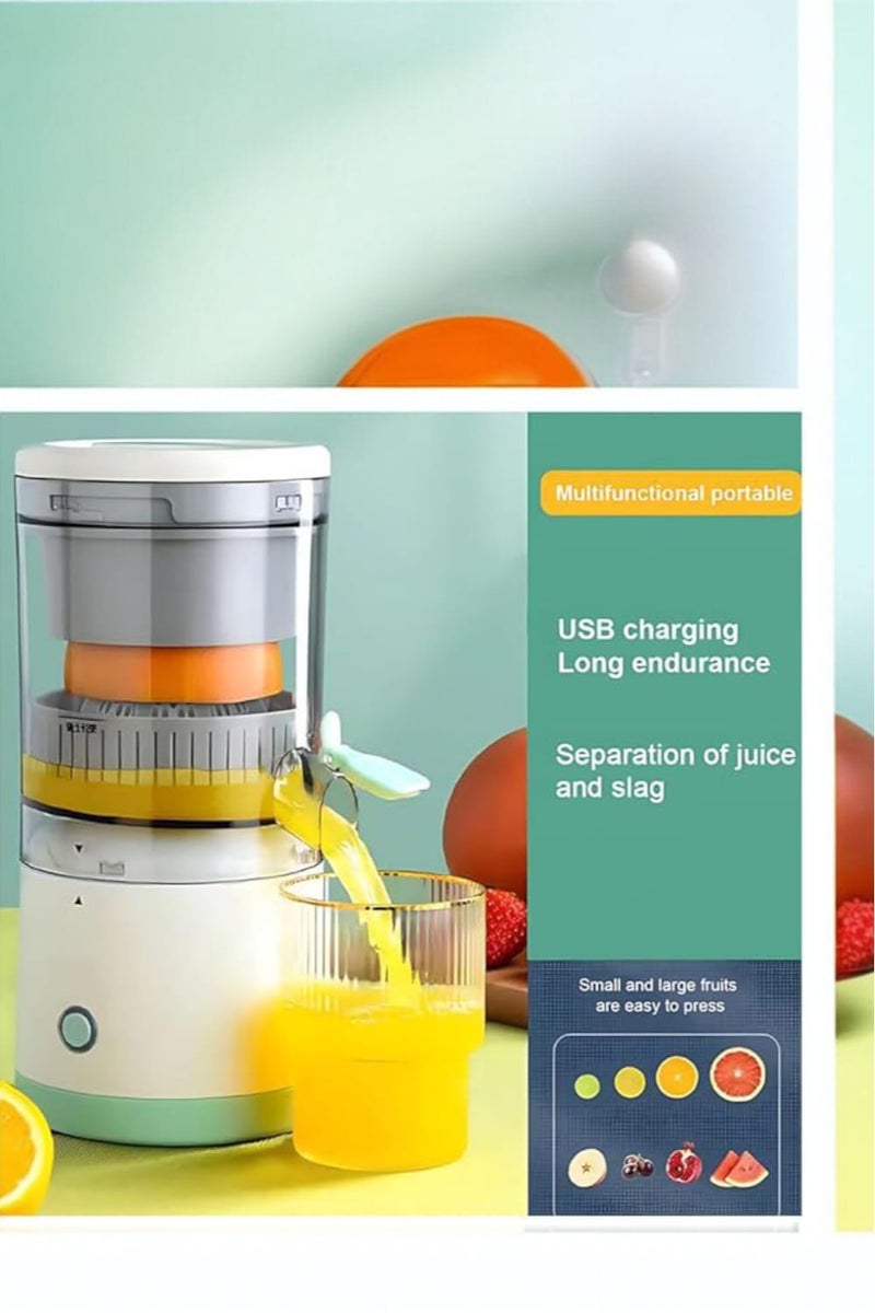 BPA-Free Electric Juicer – Rechargeable Citrus Juicer for Orange, Lemon & Grapefruit with Powerful Motor & Pour Spout  - Image 2