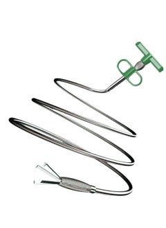 1pc Flexible Sink Grabber Reacher Tool with 4 Claws Drain Unclogger Tool, Drain Clog Remover Tool for Sink, Tube Drain Cleaning Toilet with Grab Handle Pickup Unblocker Sewer Dredging Tool, 35.4inch