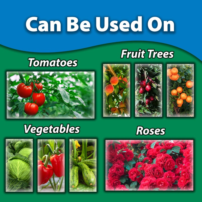 Monterey Horticultural Oil - Organic Gardening Fungicide, Insecticide, & Miticide - 1 Quart - Apply Using a Sprayer Following Mix Instructions - Image 3