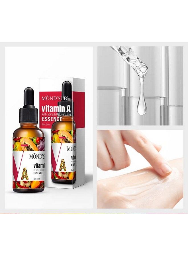 MOND'SUB Vitamin A Retinol Face Serum With Hyaluronic Acid And Vitamin E For Antiaging (Night Serum) 30Ml - Image 5