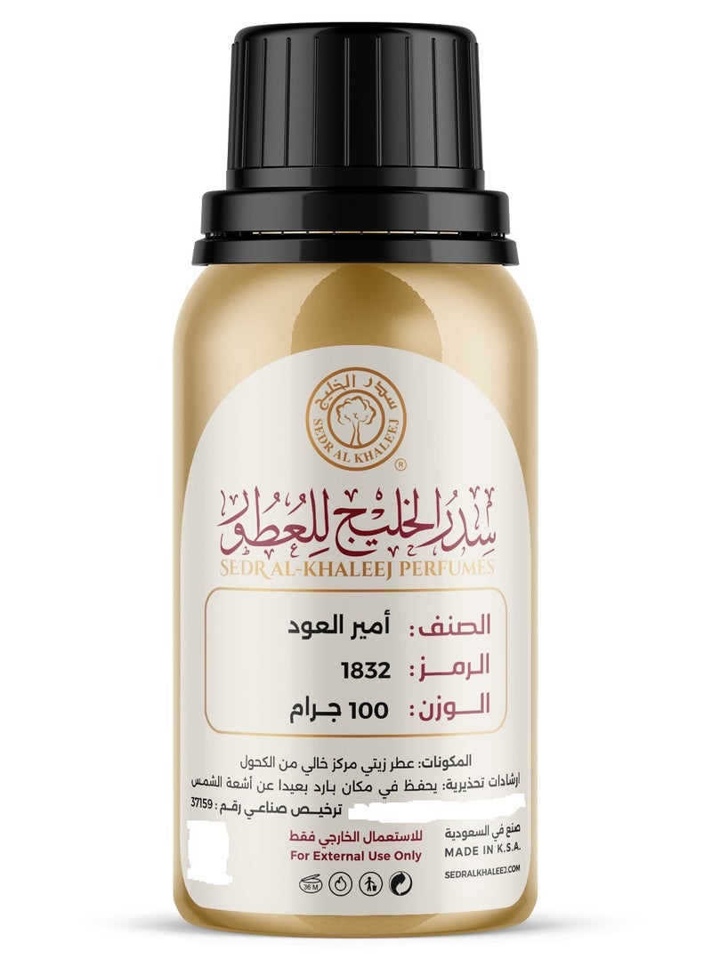 سدر الخليج زيت عطري أمير العود 100 جرام 