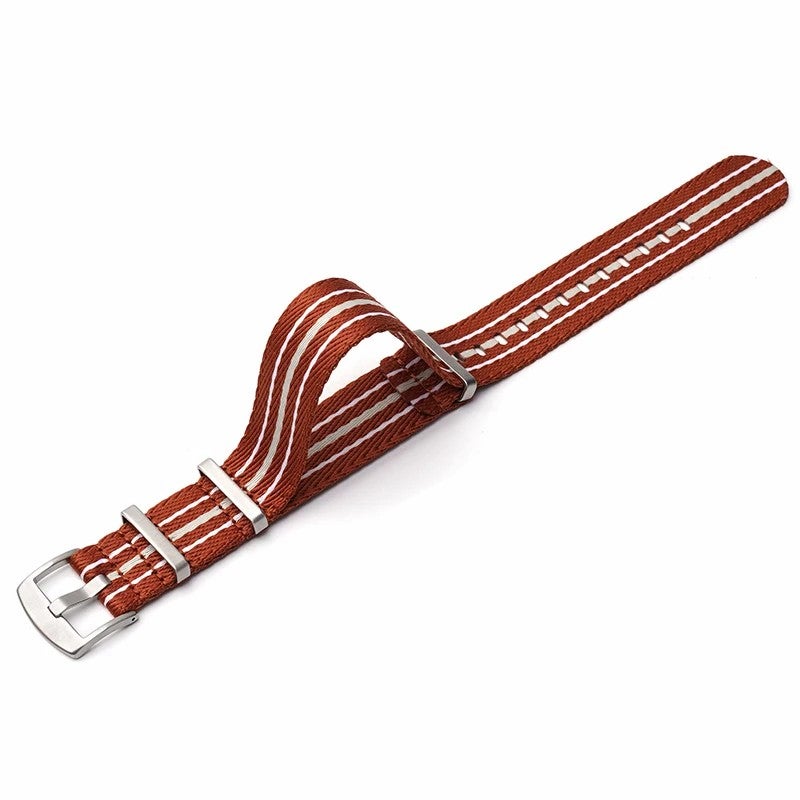 Bluejw Replace the Watch Strap with 20mm/22mm Recycled Nylon Fabric Woven Luminous Replacement Wrist Band for BL X SW Fifty Fathoms - Image 1